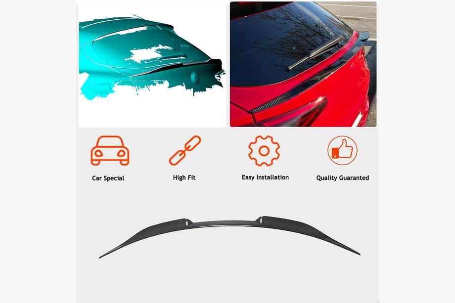 Alfa Romeo Stelvio 2016- Spoiler inferior V1 (2017-2023, ABS) Foto 4
