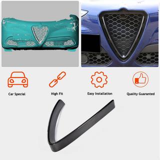 Capac Grila Fata (2017-2023, Carbon Uscat) Alfa Romeo Stelvio 2016- foto 2