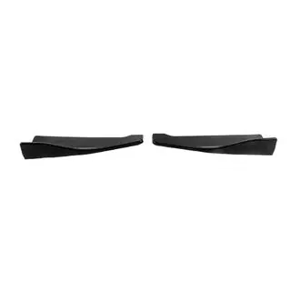 Extensii universale Flap pentru bara spate Tip-B (2 buc, negru lucios, plastic ABS) foto 1