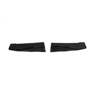 Flap universale pentru bara spate Tip-C (2 buc, negru lucios, plastic ABS) foto 4