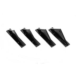 Difuzor Spate Universal Tip-F (4buc, Negru Lucios, Plastic ABS) foto 1