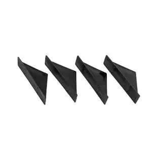 Difuzor Spate Universal Tip-F (4buc, Negru Lucios, Plastic ABS) foto 4
