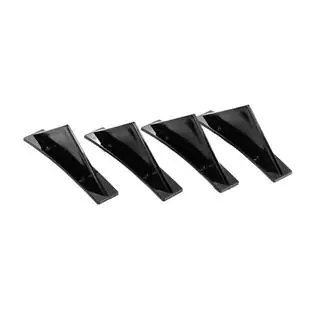 Difuzor Spate Universal Tip-G (4buc, Negru Lucios, Plastic ABS) foto 1