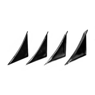 Difuzor Spate Universal Tip-G (4buc, Negru Lucios, Plastic ABS) foto 3