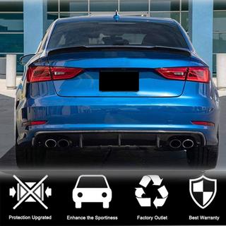 Difuzor bara spate V1 (pentru Base Sedan 2012-2016, Carbon) foto 2
