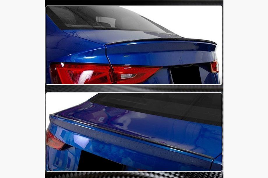 Audi A3 2012-2020 Spoiler portbagaj spate (FRP) Foto 4
