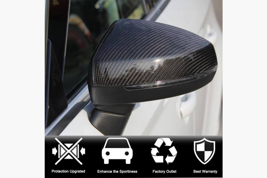 Audi A3 2012-2020 Capace Oglinzi Inlocuire Style (Carbon) V2 Foto 2