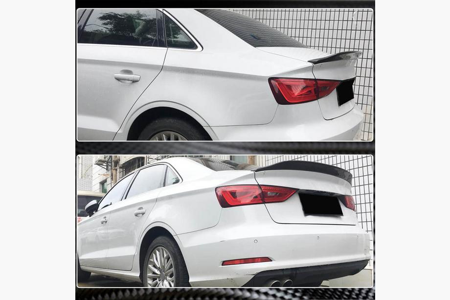 Audi A3 2012-2020 Eleron V7 (pentru Sedan, carbon) Foto 3