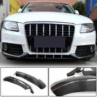 Audi A4 B8 2007-2015 Extensii Flap bara fata (pentru Base 2007-2011, Carbon) foto 1