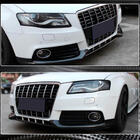 Audi A4 B8 2007-2015 Extensii Flap bara fata (pentru Base 2007-2011, Carbon) foto 3