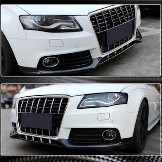Extensii Flap bara fata (pentru Base 2007-2011, Carbon) Audi A4 B8 2007-2015 foto 3