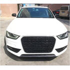 Audi A4 B8 2007-2015 Lip bara fata (pentru Base 2011-2015, Carbon) foto 2