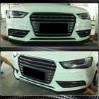 Audi A4 B8 2007-2015 Lip bara fata (pentru Base 2011-2015, Carbon) foto 4