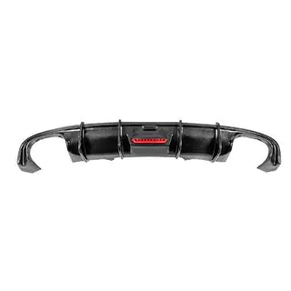 Difuzor bara spate (pentru Base Sedan 2015-2019, Carbon) foto 2