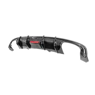 Difuzor bara spate (pentru Base Sedan 2015-2019, Carbon) foto 3