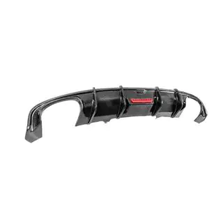 Difuzor bara spate (pentru Base Sedan 2015-2019, Carbon) foto 4