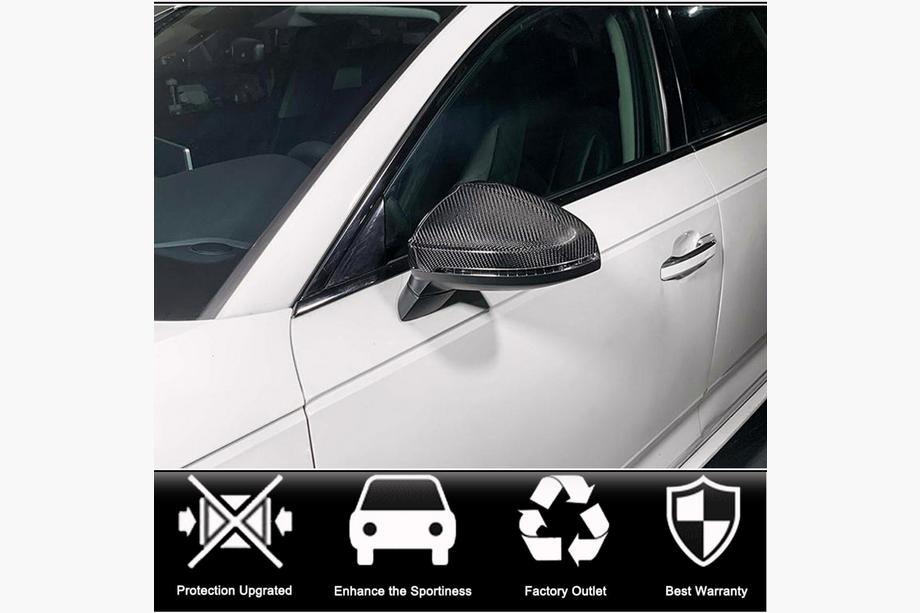 Audi A4 B9 2015-2024 Capace Oglinzi Inlocuire Style (Carbon) V2 Foto 3