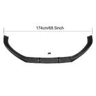 Audi A4 B9 2015-2024 Splitter buza bara fata Lip V1 (pentru Base Sedan 2015-2019, Carbon) foto 5