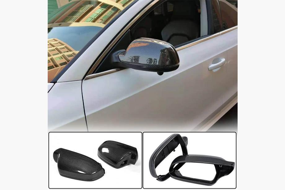 Audi A4 B8 2007-2015 Capace Oglinzi Inlocuire Style (Carbon) V2 Foto 1