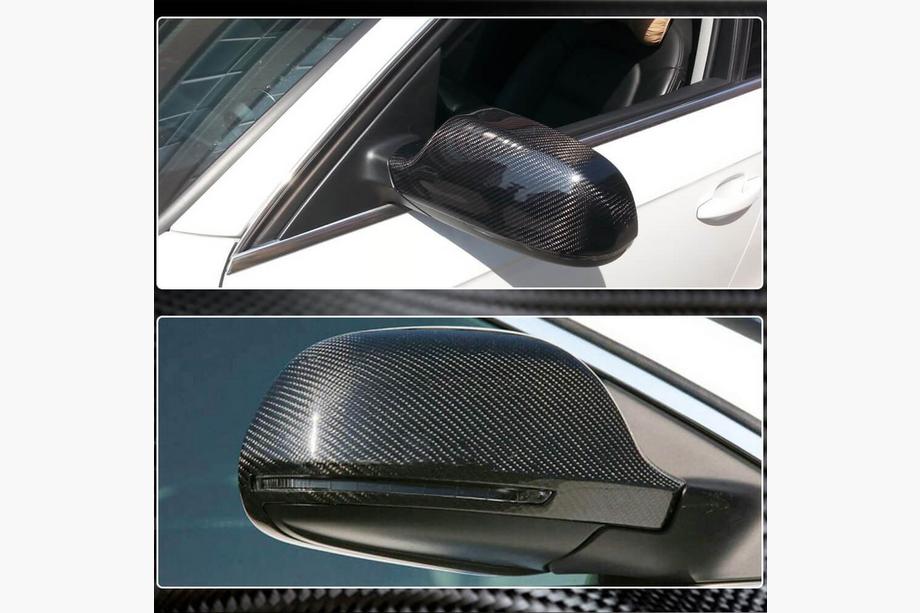 Audi A4 B8 2007-2015 Capace Oglinzi Inlocuire Style (Carbon) V2 Foto 3