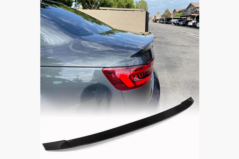 Audi A4 B9 2015-2024 Spoiler (pentru SD, Plastic) Foto 1