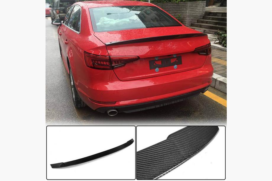 Audi A4 B9 2015-2024 Spoiler (pentru SD, Plastic) Foto 2