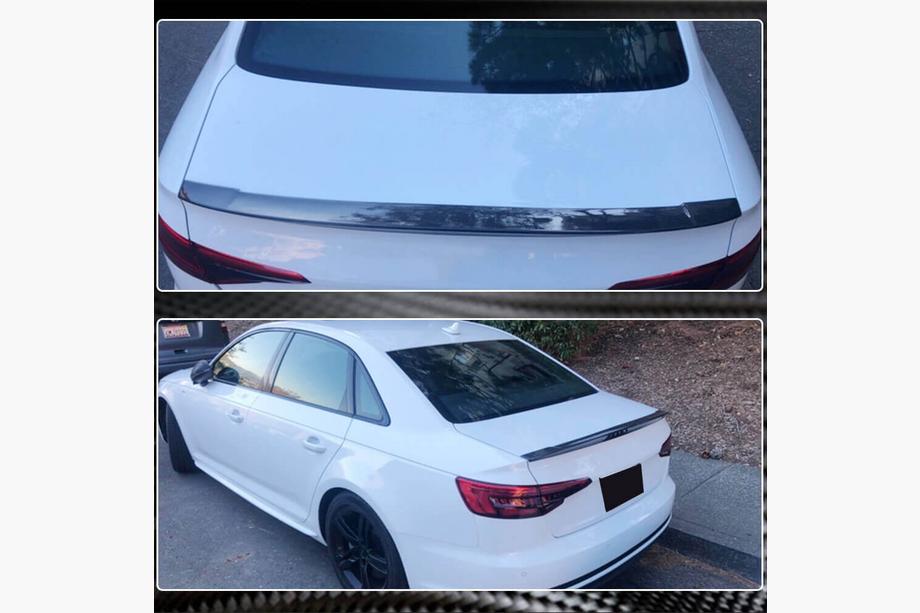 Audi A4 B9 2015-2024 Spoiler (pentru SD, Plastic) Foto 6