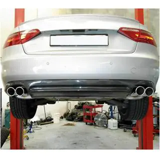 Difuzor Bara Spate (pentru Base Coupe/Cabriolet 2007-2011, Carbon) foto 2