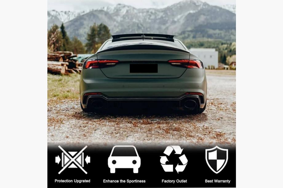 Audi A5 2016-2025 Spoiler V5 Coupe Carbon Foto 3
