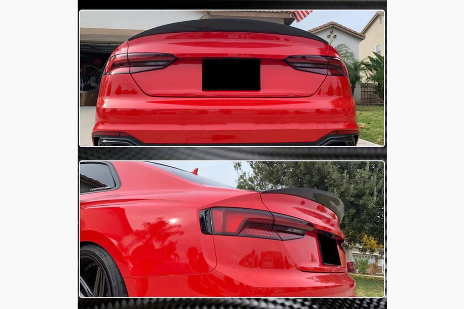 Audi A5 2016-2025 Spoiler V5 Coupe Carbon Foto 5