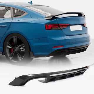 Difuzor Bara Spate V3 (pentru S-Line 2016-2020, Carbon) foto 1