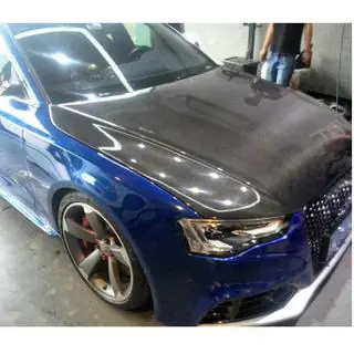 Capota motor (2012-2015, Carbon) Audi A5 2007-2015 foto 2
