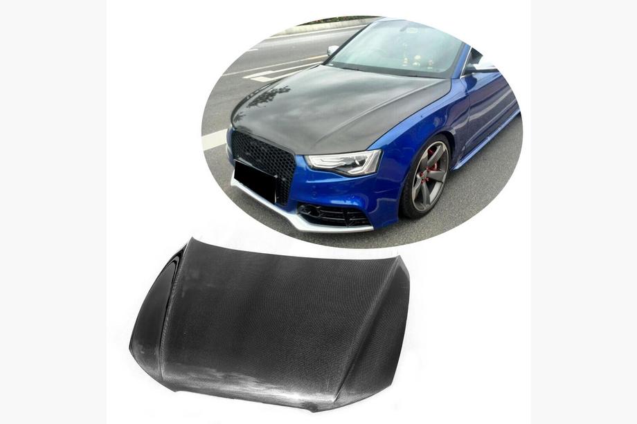 Audi A5 2007-2015 Capota motor (2012-2015, Carbon) Image