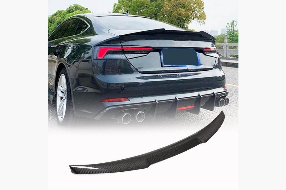 Audi A5 2016-2025 Spoiler V4 (pentru Sportback, Plastic) Foto 1