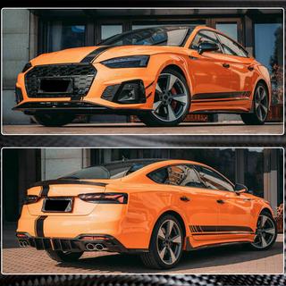 Praguri Laterale 2021-2025 V1 (pentru Sportback, Carbon) foto 3