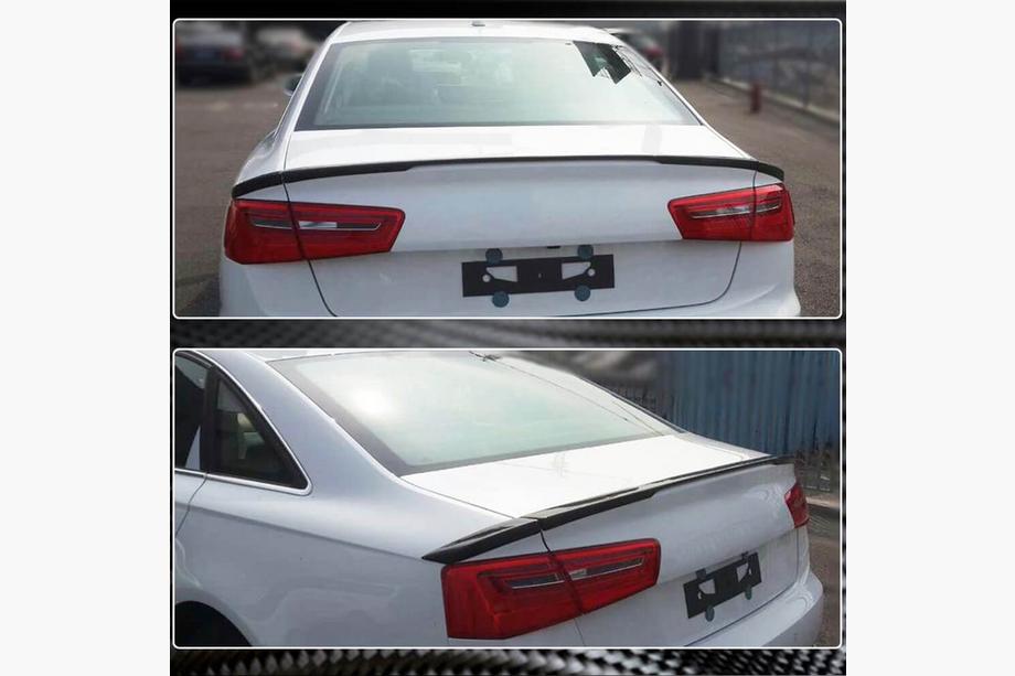 Audi A6 C7 2011–2018 Spoiler Lip V4 (Carbon) Foto 3