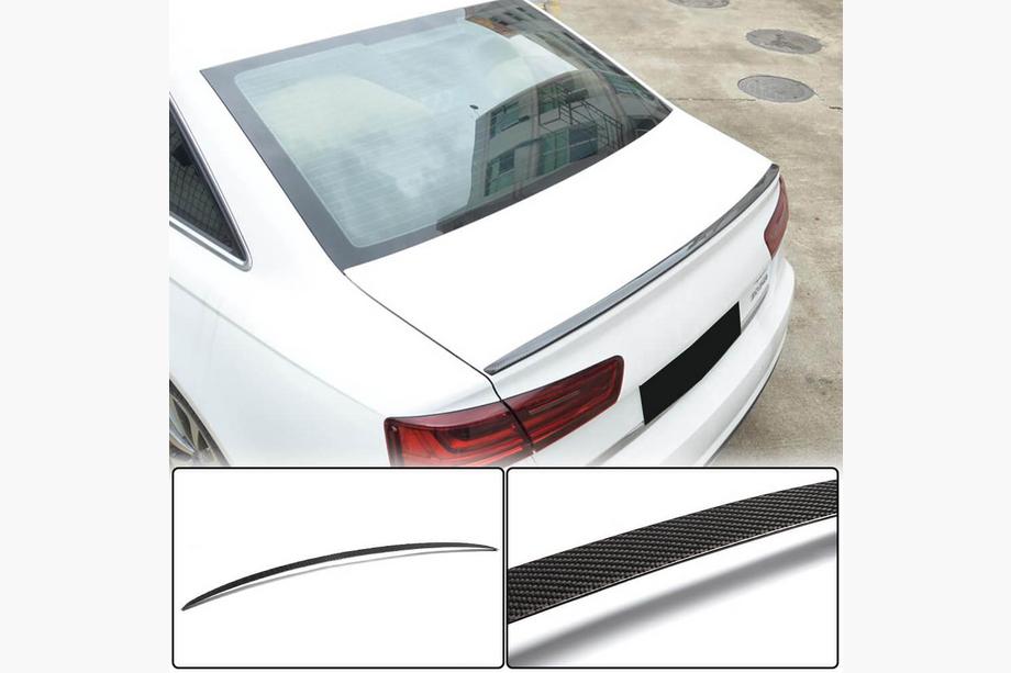 Audi A6 C7 2011–2018 Spoiler Lip V3 (Carbon) Foto 1