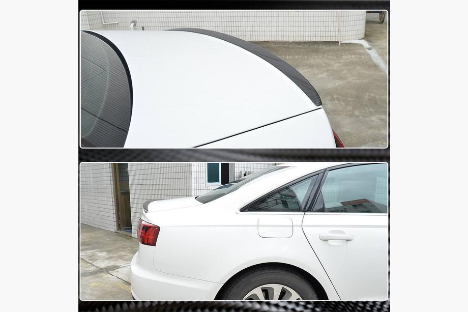 Audi A6 C7 2011–2018 Spoiler Lip V3 (Carbon) Foto 4