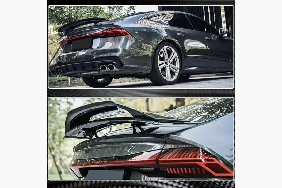 Audi A7 2018- Spoiler V2 (Carbon) Foto 4