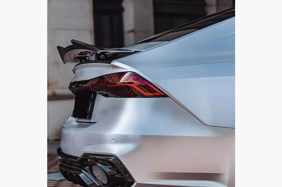 Audi A7 2018- Spoiler V3 (Carbon) Foto 9