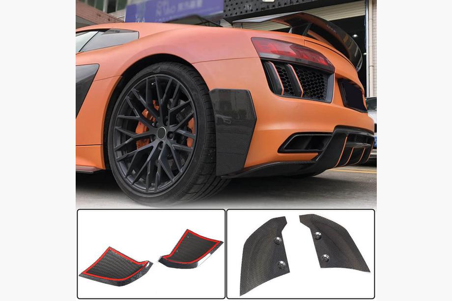 Audi R8 2015- Splittere bara spate V2 (2015-2020, Carbon) Foto 1