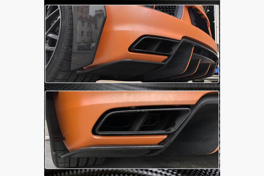 Audi R8 2015- Splittere bara spate V2 (2015-2020, Carbon) Foto 4