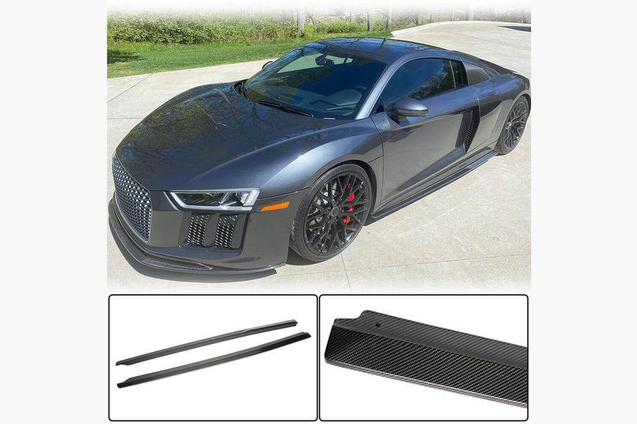 Audi R8 2015- Praguri Laterale V3 (Carbon) Image