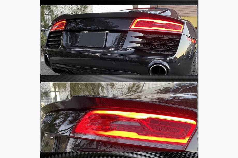 Audi R8 2006-2015 Spoiler V2 (Carbon) Foto 6