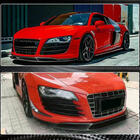 Audi R8 2006-2015 Lip Bara Fata (Carbon) foto 5