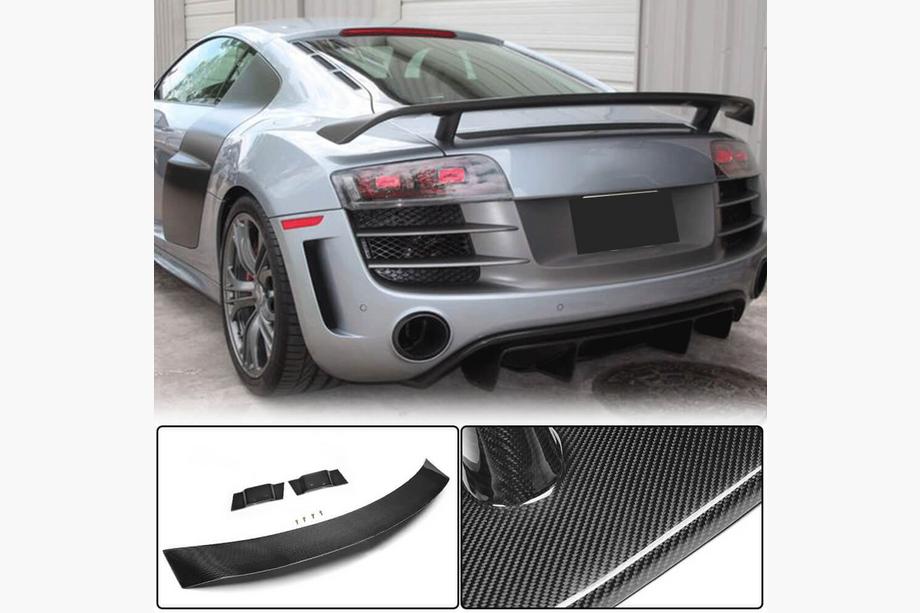 Audi R8 2006-2015 Spoiler V1 (Carbon) Foto 2