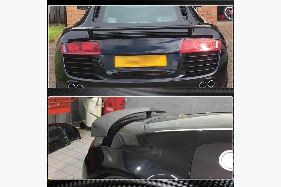 Audi R8 2006-2015 Spoiler V1 (Carbon) Foto 5