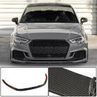 Audi A3 2012-2020 Prelungiri lip spoiler bara fata V5 (pentru RS3 Sedan 2017-2020, Carbon) foto 1