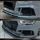 Audi A3 2012-2020 Prelungiri bara fata V1 (pentru RS3 Sedan 2017-2020, Carbon) foto 4