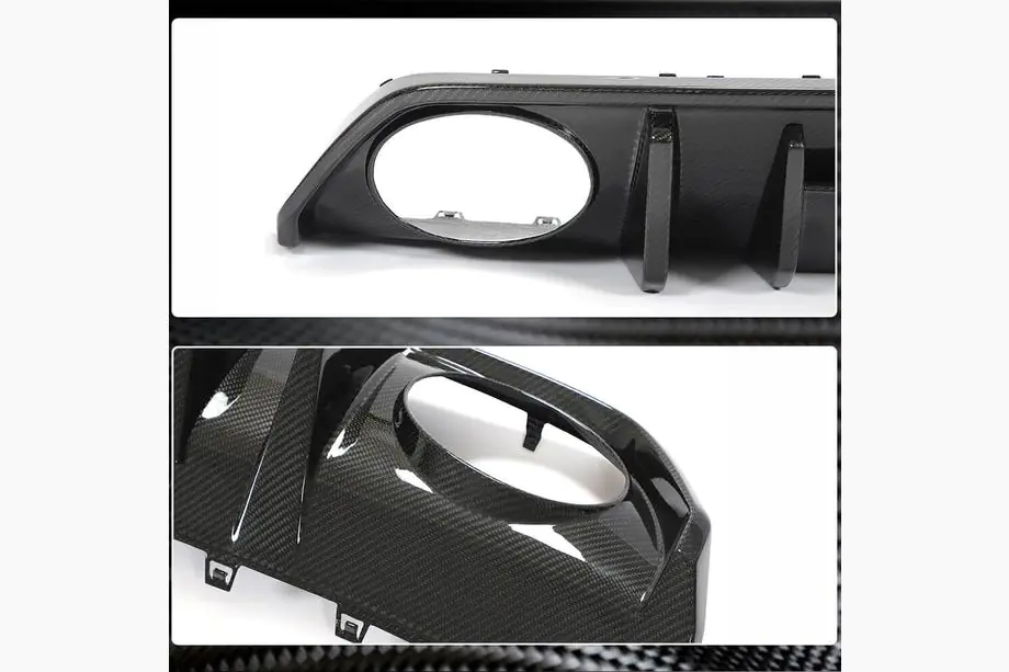 Audi A3 2020- Difuzor bara spate (pentru RS Sedan, carbon) Foto 3